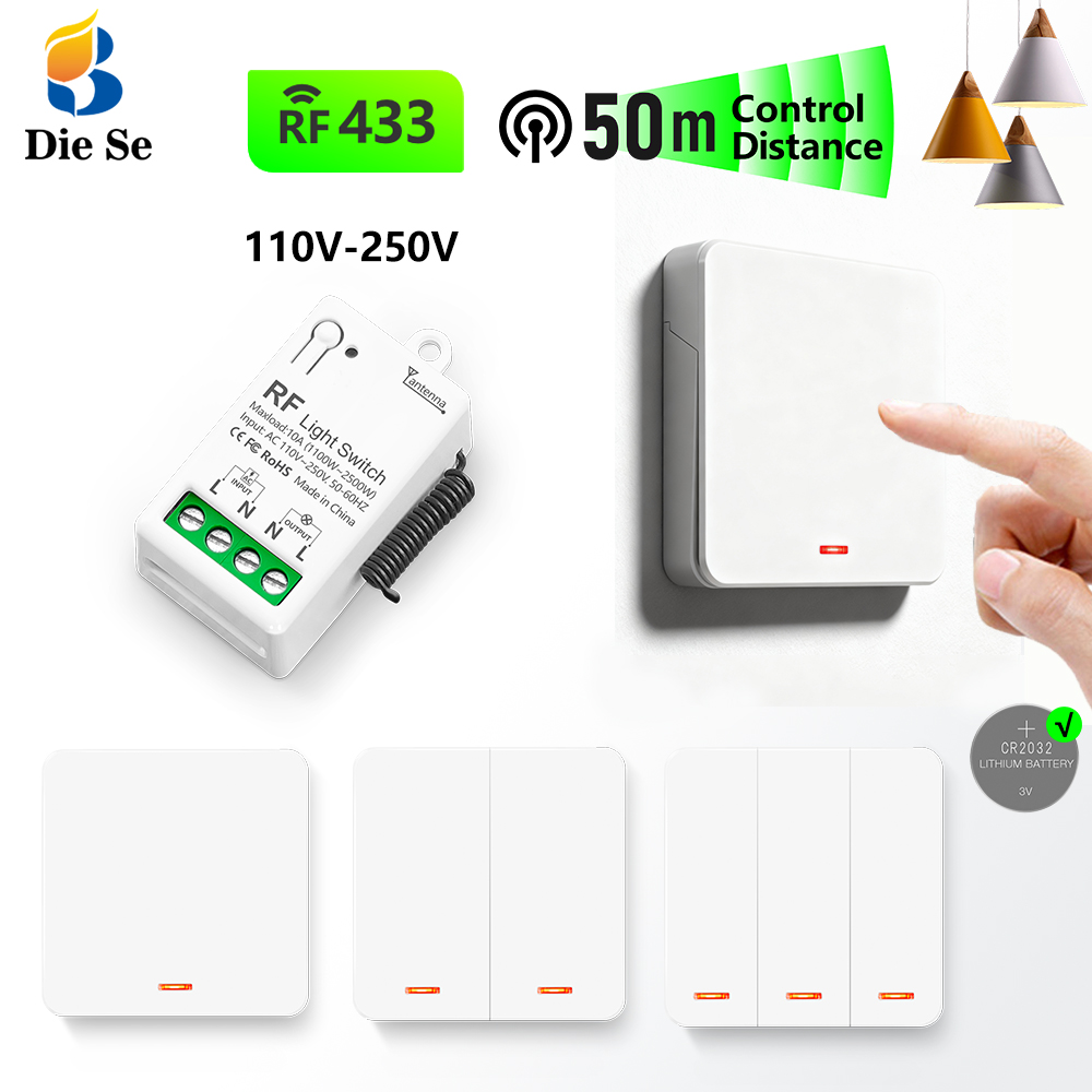 Home Improvement Expo - Interruptor de luz de CA inalámbrico