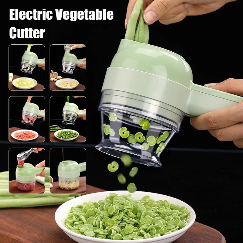 Home Improvement Kitchen - Cortador de Verduras Eléctrico 4 en