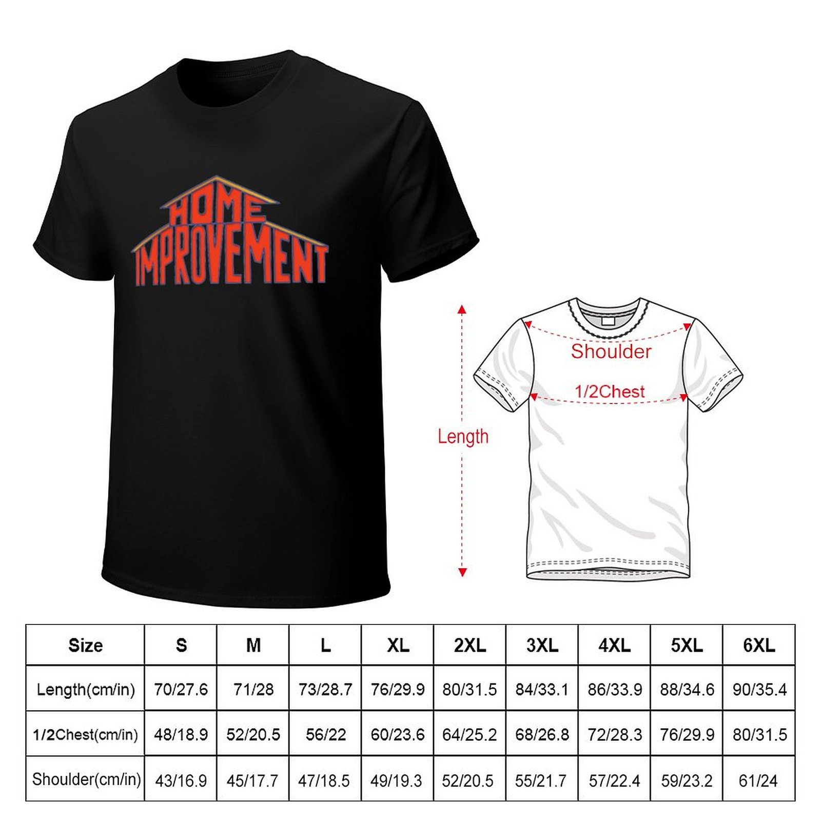 Camiseta con Logo de Home Impr - Home Improvement Logo Design reseña y precio