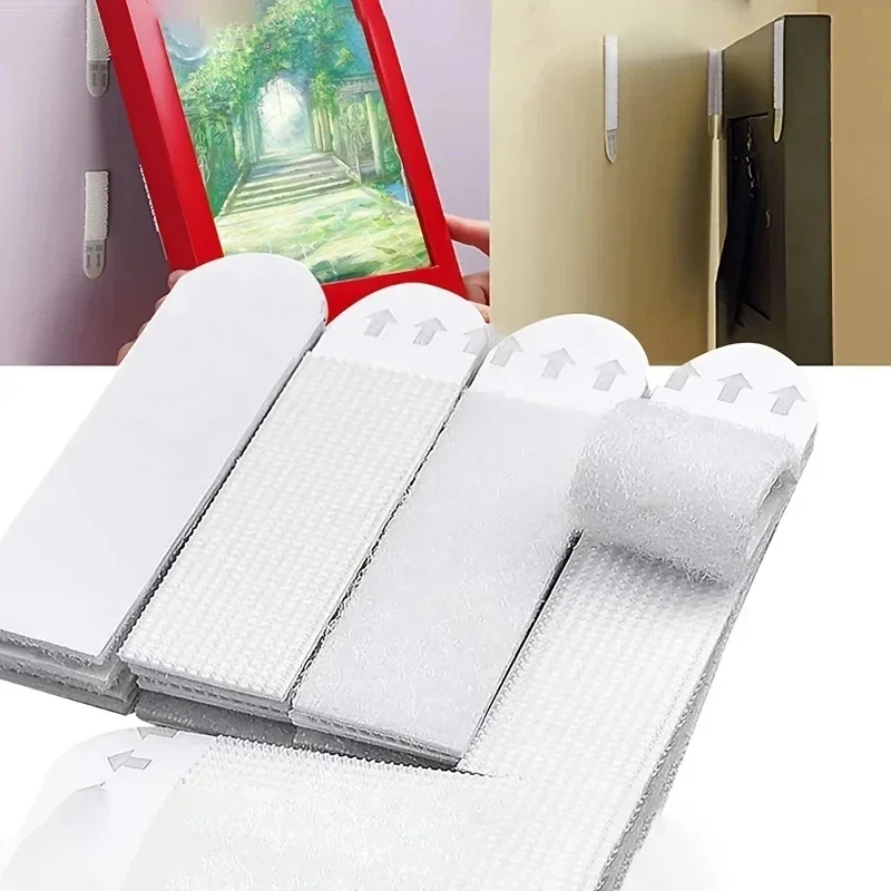 Tiras adhesivas para colgar cu - Picture Hanging Strip reseña y precio