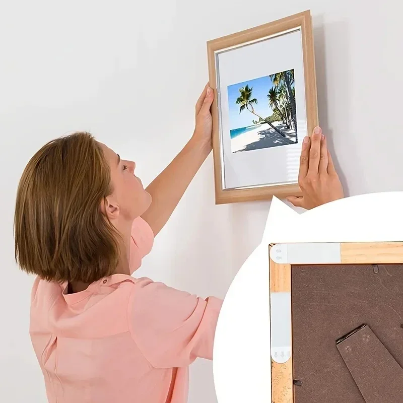 Tiras adhesivas para colgar cu - Picture Hanging Strip reseña y precio