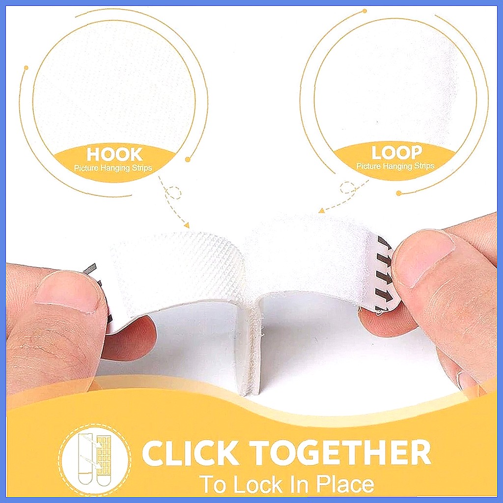 12 Pares de Tiras Adhesivas Re - Picture Hanging Strip reseña y precio