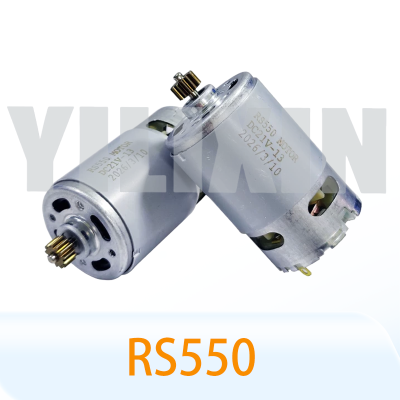Motor DC RS550 de 13 dientes y - Bosch Drill Gsb 18V reseña y precio