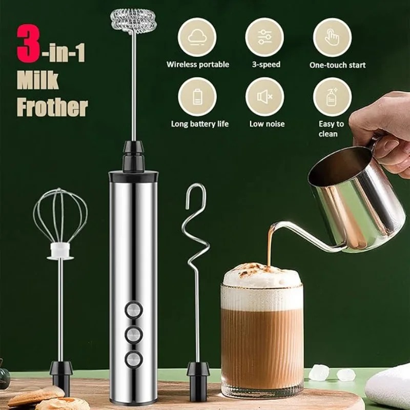 Batidora de Leche Eléctrica de - Home Improvement Kitchen reseña y precio