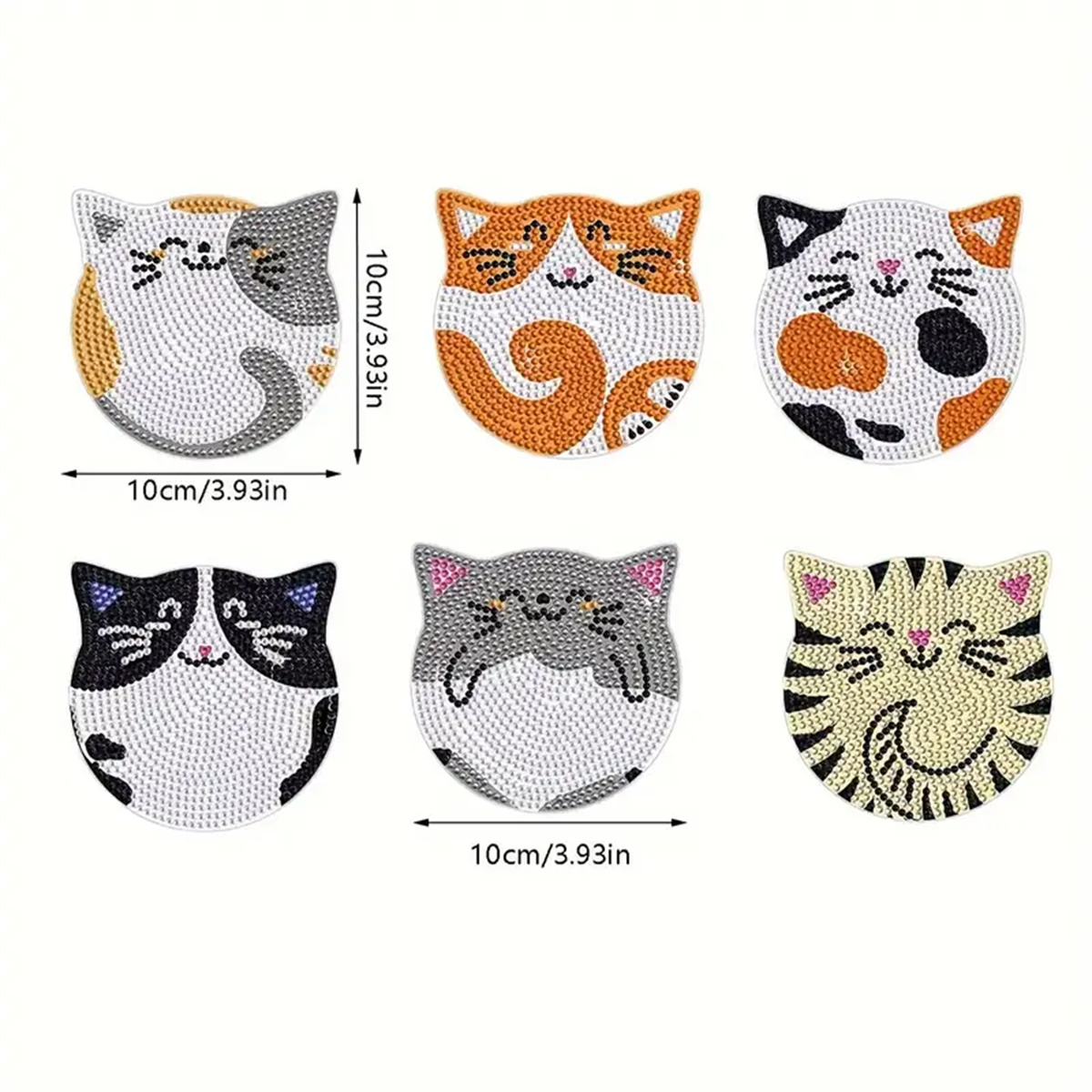 6 unids/set DIY gato Rhineston - Home Improvement Kitchen reseña y precio