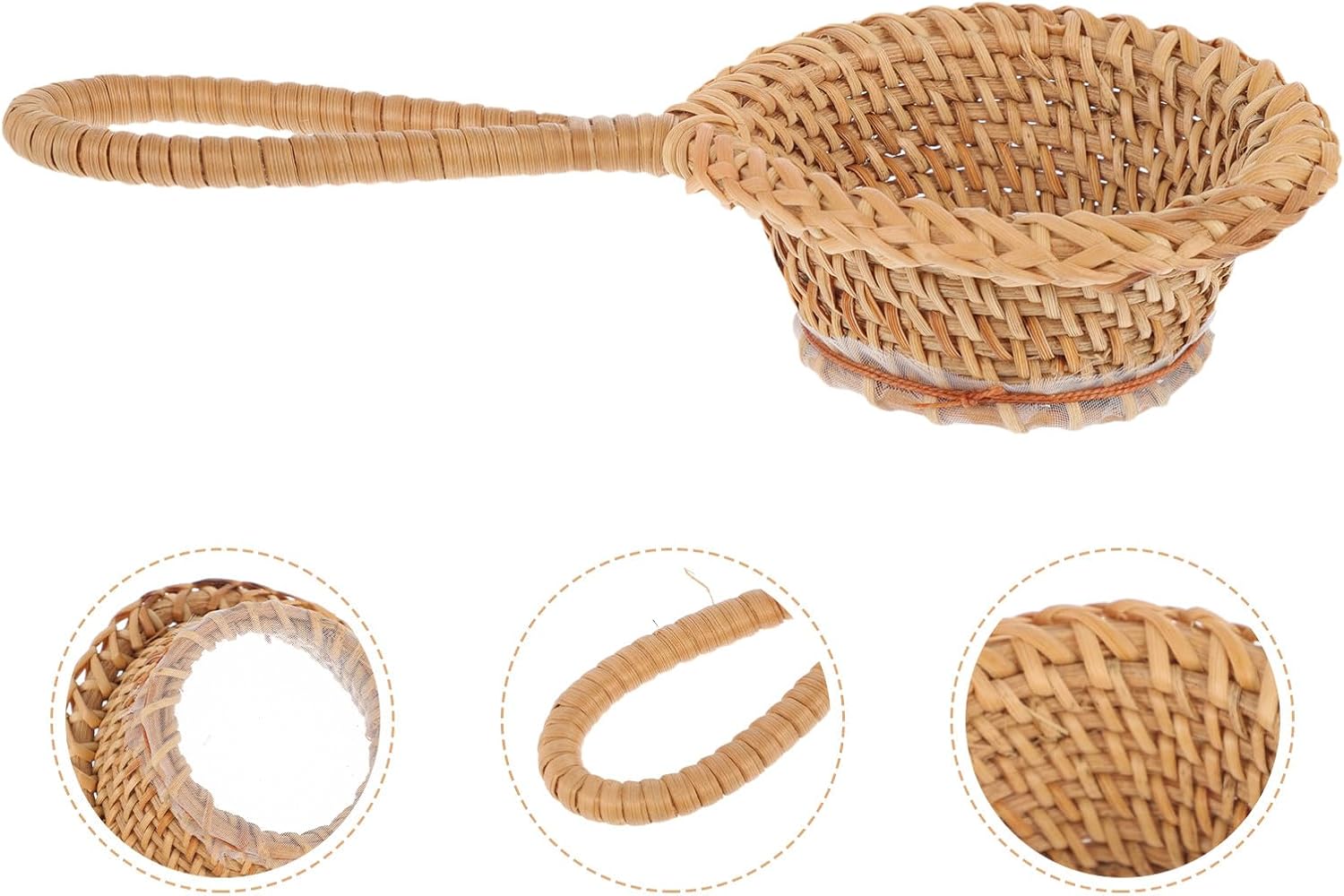 Colador de Té de Ratán Hecho a - Home Improvement Kitchen reseña y precio