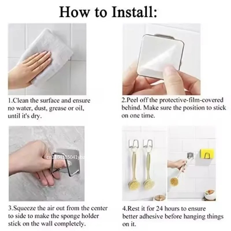 1-10 piezas Soporte de esponja - Home Improvement Kitchen reseña y precio