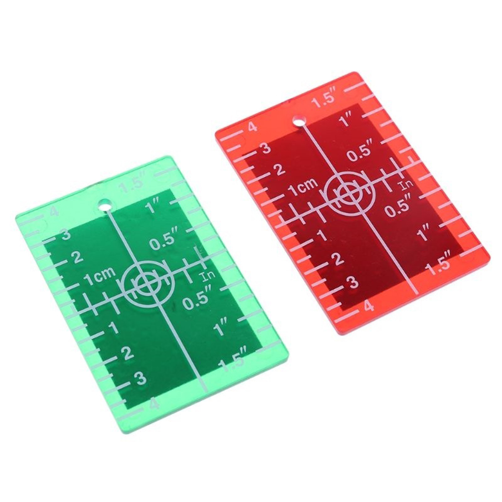 Tarjeta de objetivo de nivel l - Level Laser Line reseña y precio