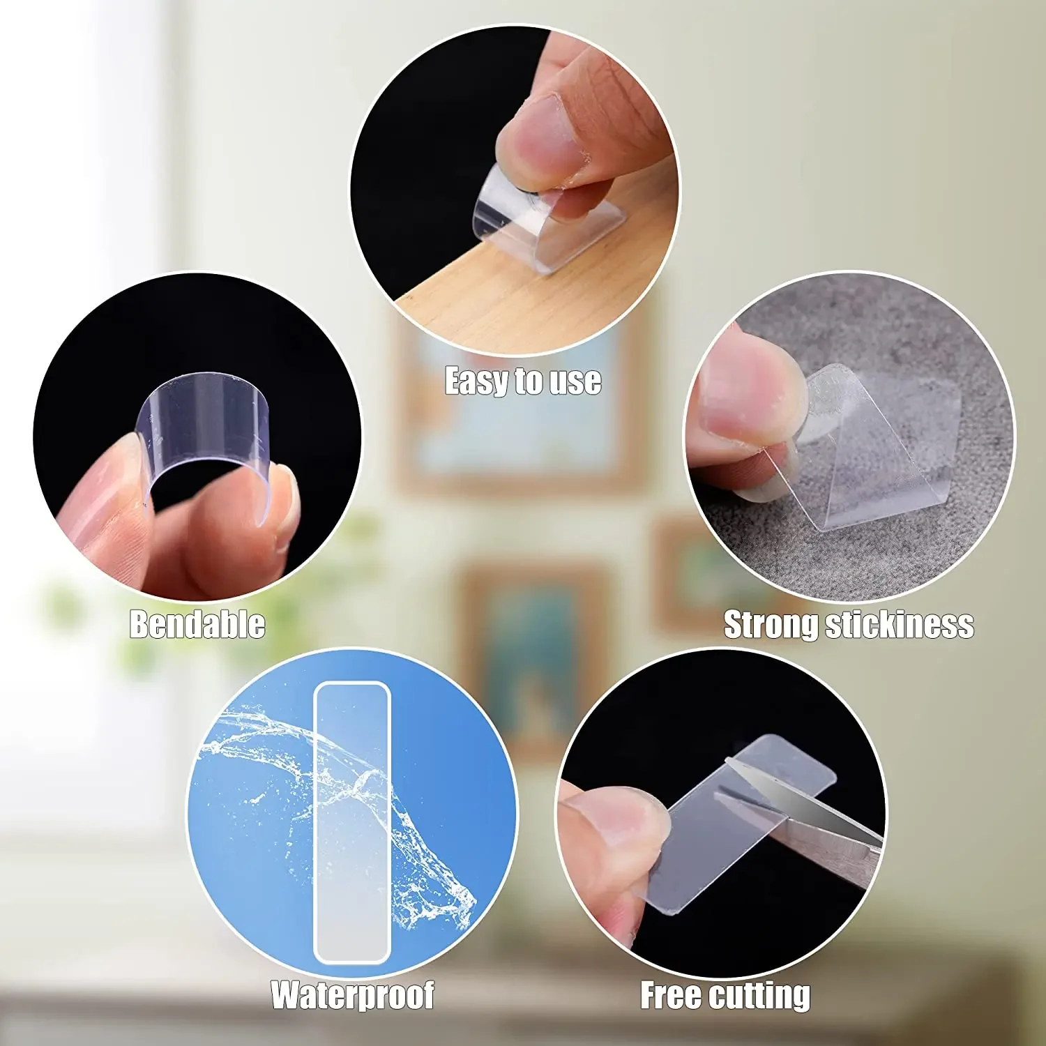 Cinta Adhesiva Reutilizable de - Home Improvement Expo reseña y precio