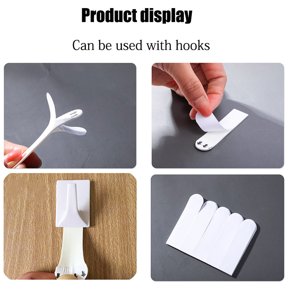 Tiras autoadhesivas de doble c - Picture Hanging Strip reseña y precio