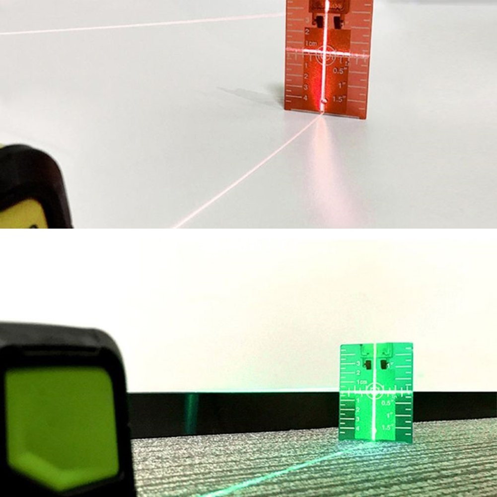 Placa de objetivo para láser v - Level Laser Line reseña y precio
